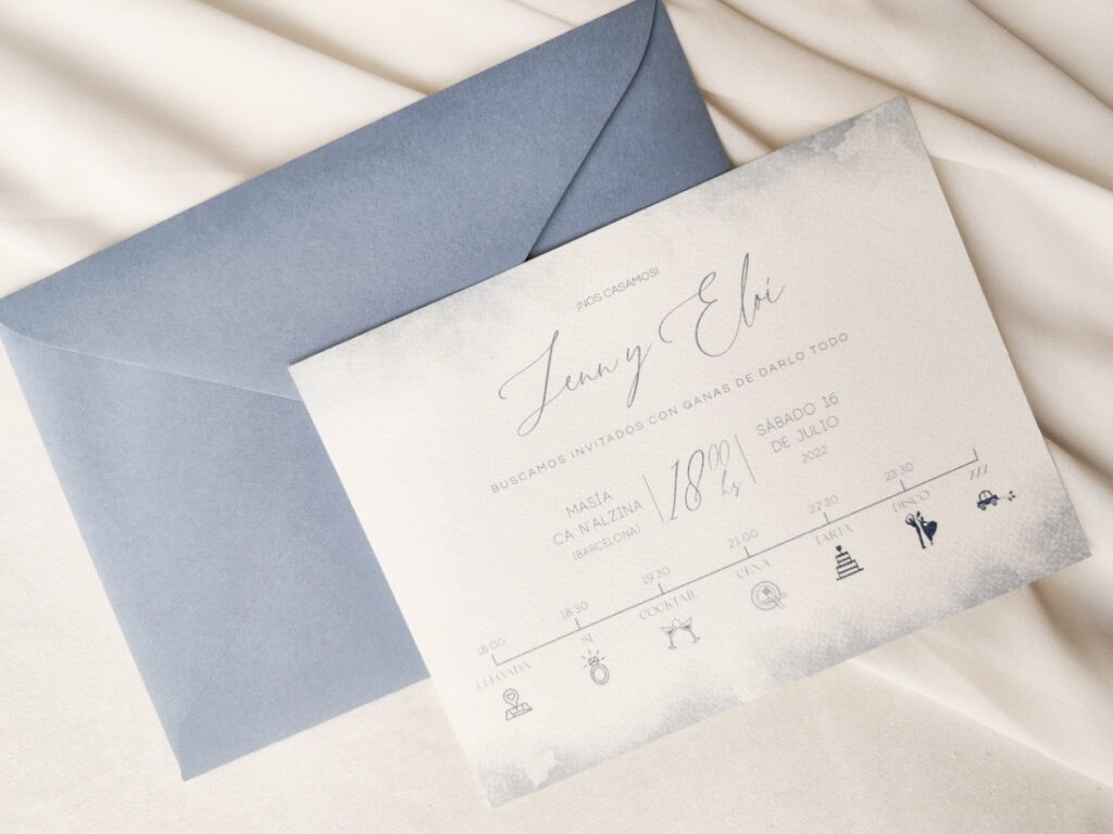 invitacion timeline