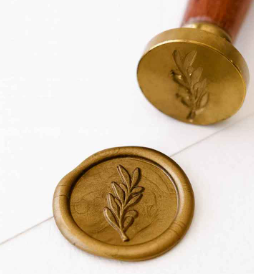 Lacre adhesivo Olivo