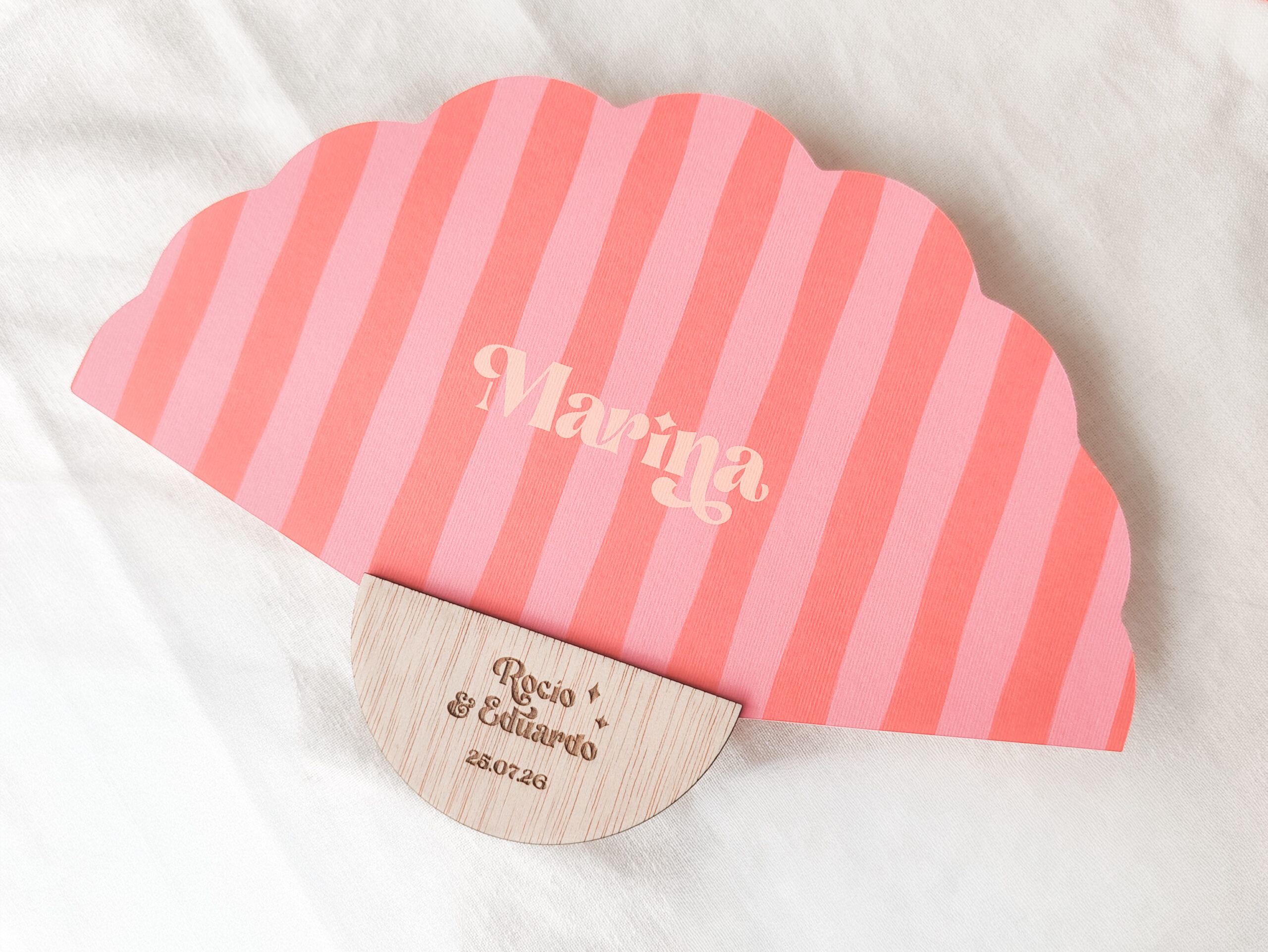 Abanico personalizado