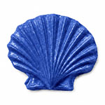 Lacre concha 3D indigo